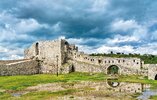Ruinen der Burg Berat in Albanien