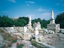 Archaia Agora mit Thiseon Tempel in Athen
