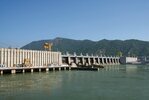 Kraftwerk Eisernes Tor 1 zwischen Rumänien und Serbien