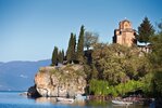 Kirche St. Johannis (Sveti  Jovan) am Ohrid See