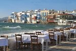 Restaurant auf Mykonos