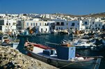 pittoresker Hafen von Paros