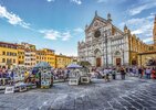 Marktplatz in Florenz