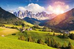 Landschaft in den Dolomiten