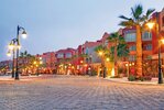 Promenade am Hafen von Hurghada