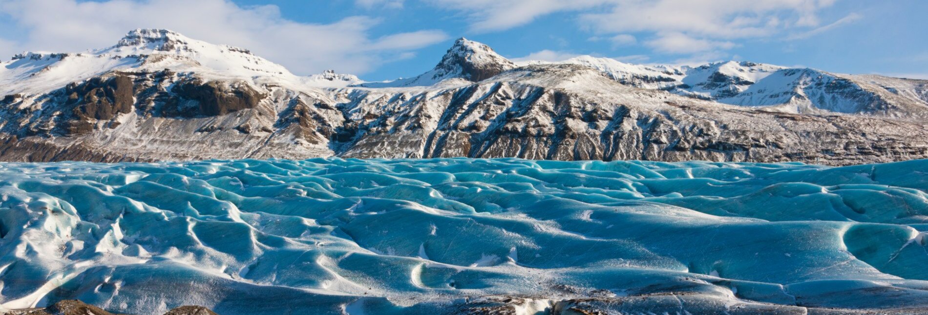 Island Gletscherlandschaft