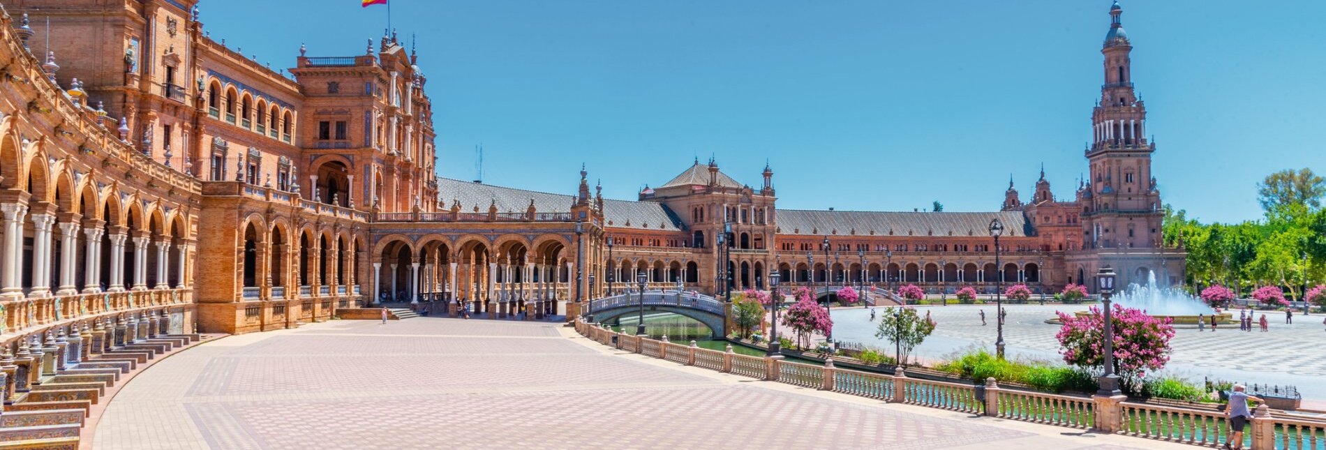 Plaza de Espana in Sevilla