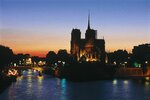 Paris: Abendstimmung an Notre Dame und Seine